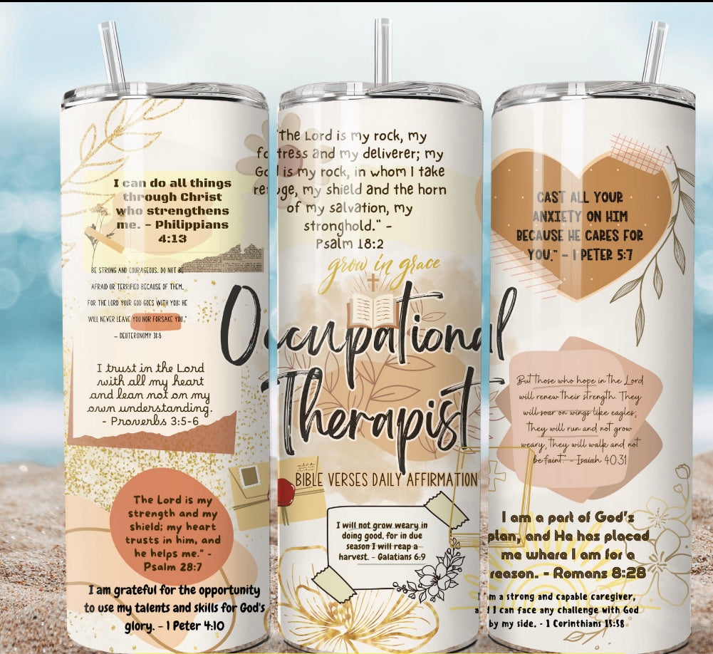 Occupational Therapist Tumbler