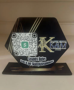 QR Scan Code Plaque