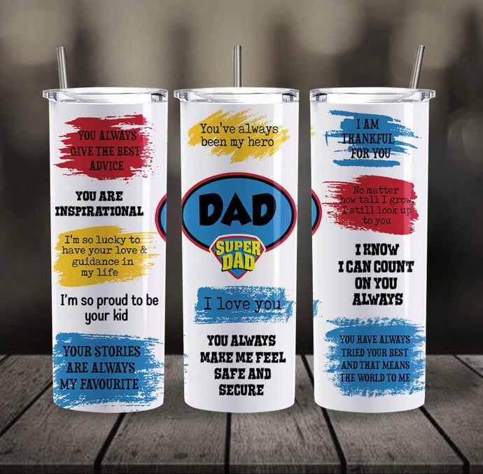 Super Dad Tumbler