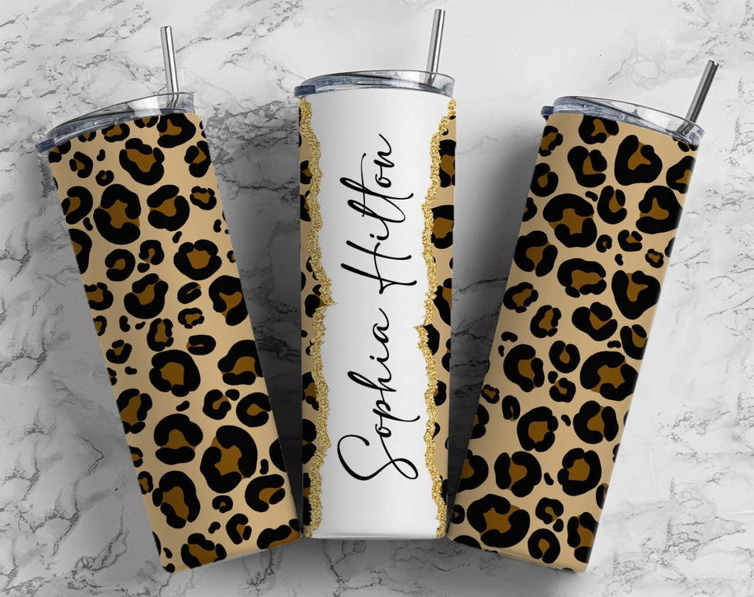 Leopard (Name) Tumbler