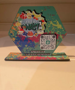 QR Scan Code Plaque