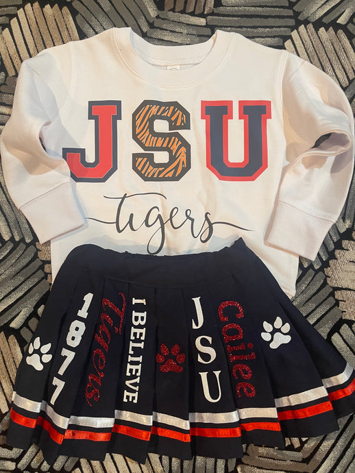 JSU Kids Skirt Outfit