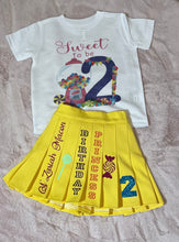 Load image into Gallery viewer, Birthday Tennis Skirt Set