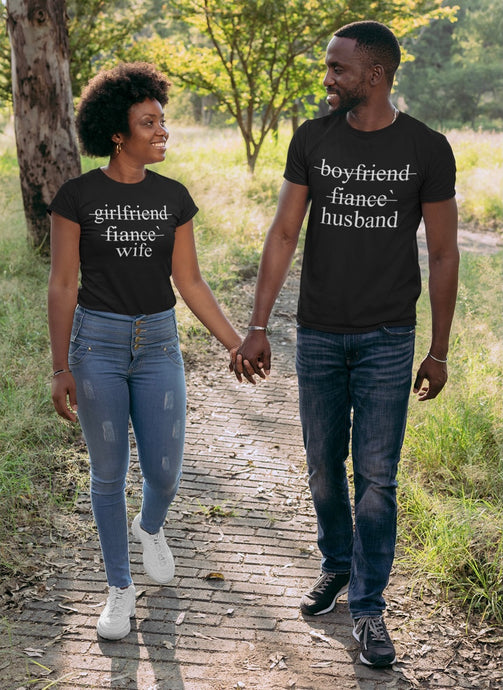 Wife , Husband Couple Shirt